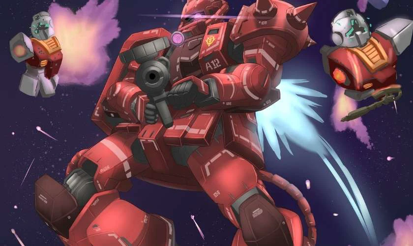 H&igrave;nh Gundam 4K nhiều m&agrave;u sắc ấn tượng cho PC