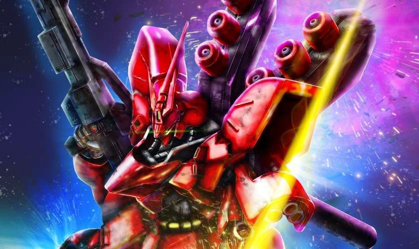Ảnh nền Gundam 4K đa dạng m&agrave;u sắc cho laptop