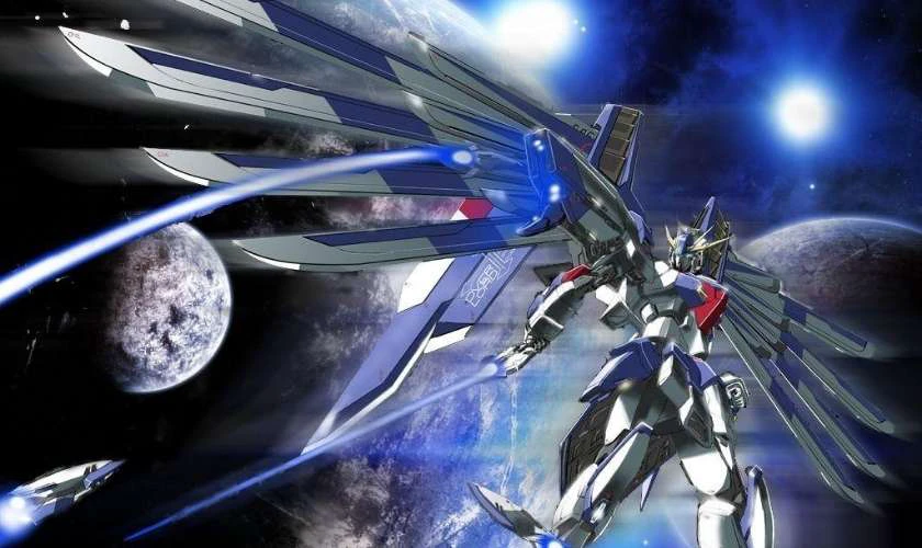 H&igrave;nh nền Gundam 4K 3D ấn tượng cho m&aacute;y laptop