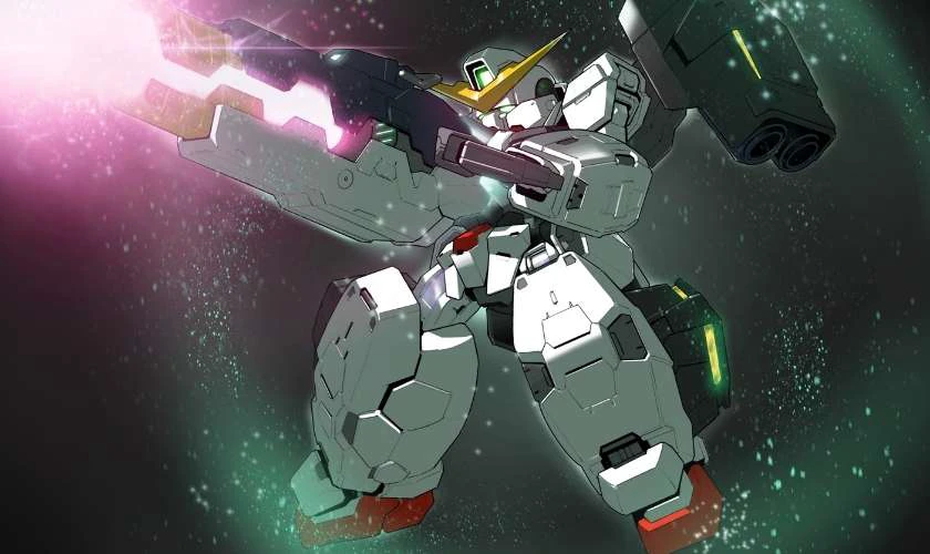 Ảnh nền Gundam 4K bay trong kh&ocirc;ng gian si&ecirc;u đẹp cho PC