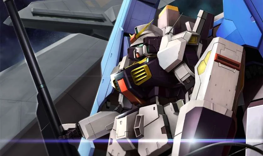 Wallpaper Gundam 4K bay trong kh&ocirc;ng gian