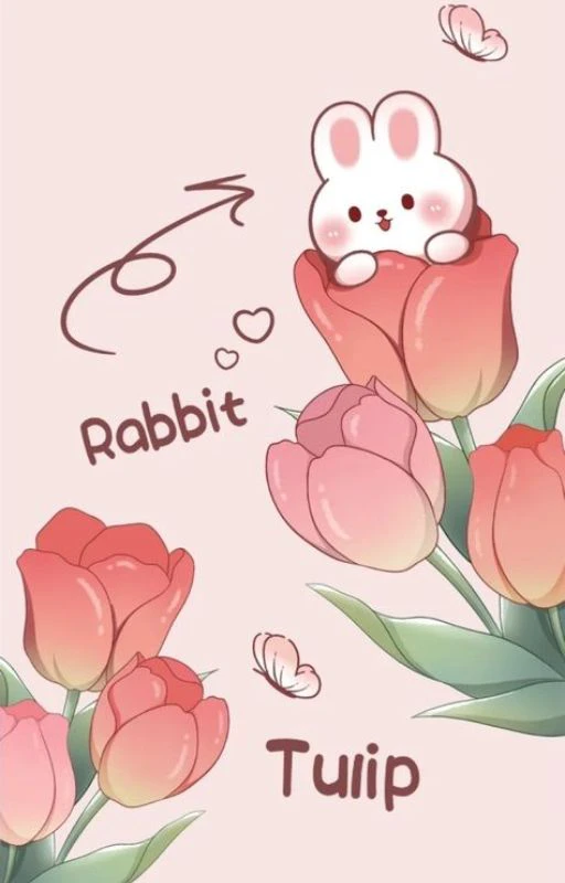 Ảnh hoa Tulip vẽ đẹp cho điện thoại&nbsp;cute