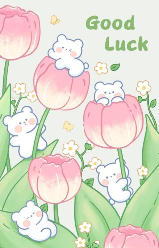 Ảnh hoa Tulip vẽ đẹp cho điện thoại cực cute