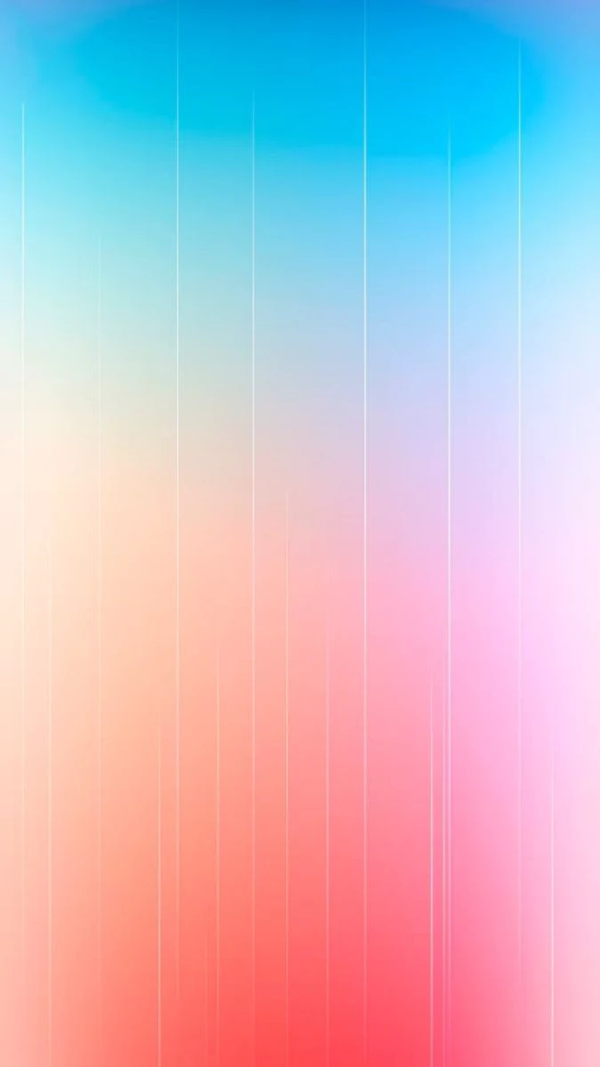 Hình nền iOS 26.4 loang màu, gradient
