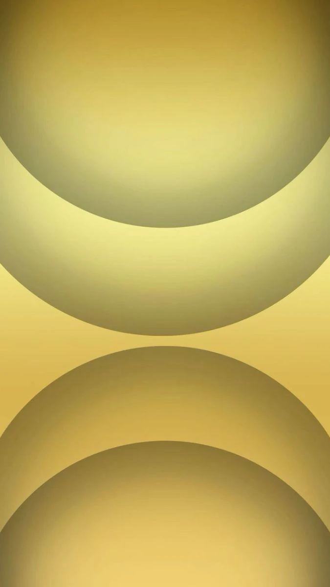 Wallpaper iOS 26 màu vàng ấm áp