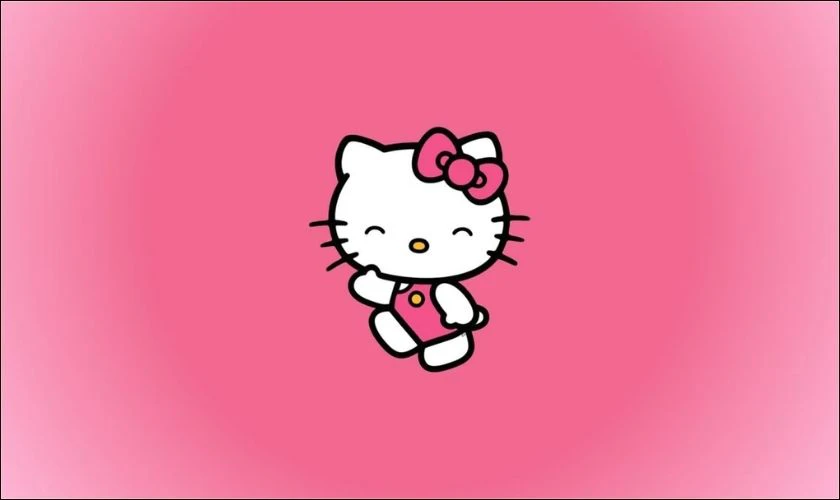 H&igrave;nh nền iPad Hello Kitty đ&aacute;ng y&ecirc;u