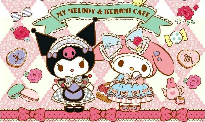 Ảnh Kuromi dễ thương cho b&eacute;