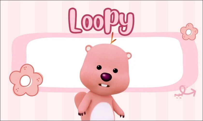 H&igrave;nh nền iPad Loopy cực n&eacute;t