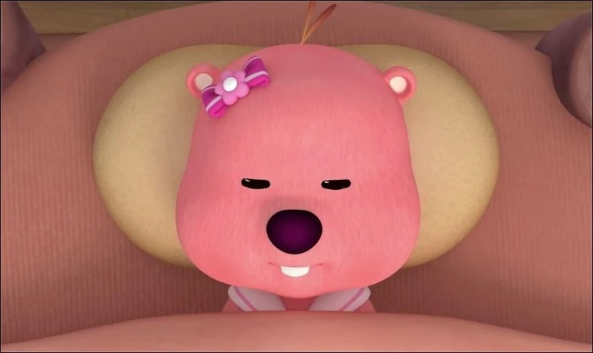 H&igrave;nh nền iPad Loopy đi ngủ