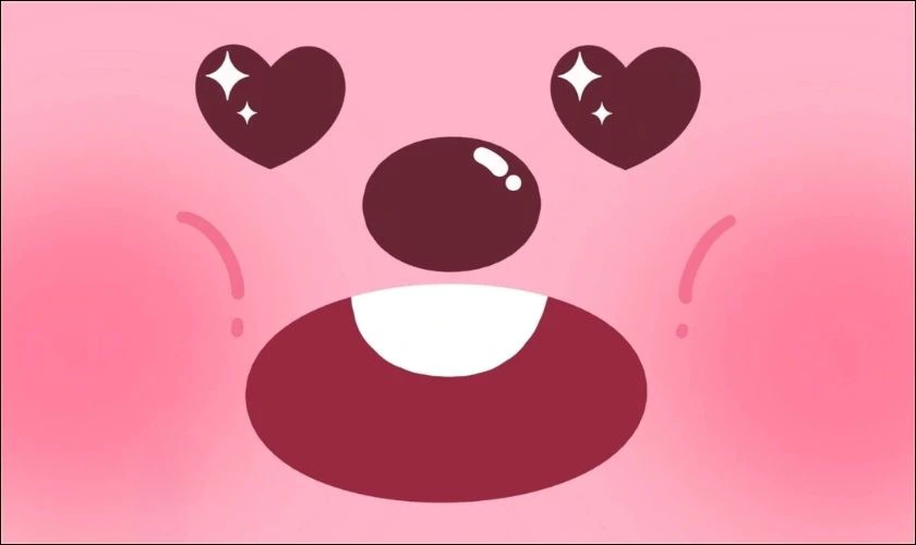 H&igrave;nh nền iPad Loopy m&agrave;u hồng