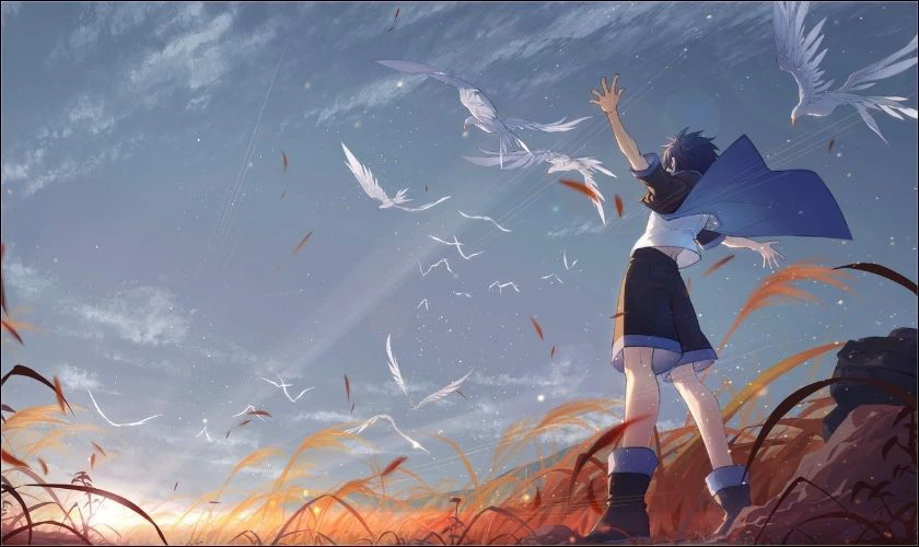 H&igrave;nh nền iPad anime