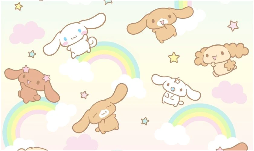 H&igrave;nh nền iPad Cinnamoroll cute