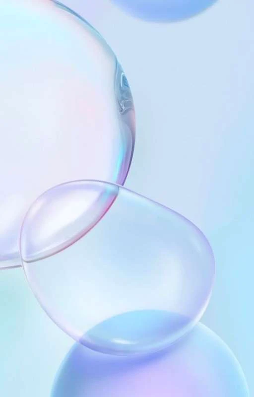 Wallpaper cho iPhone 11 mặc định màu xanh dương
