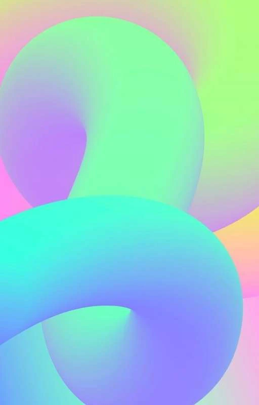 Wallpaper iPhone 11 Pro mặc định xoắn ốc