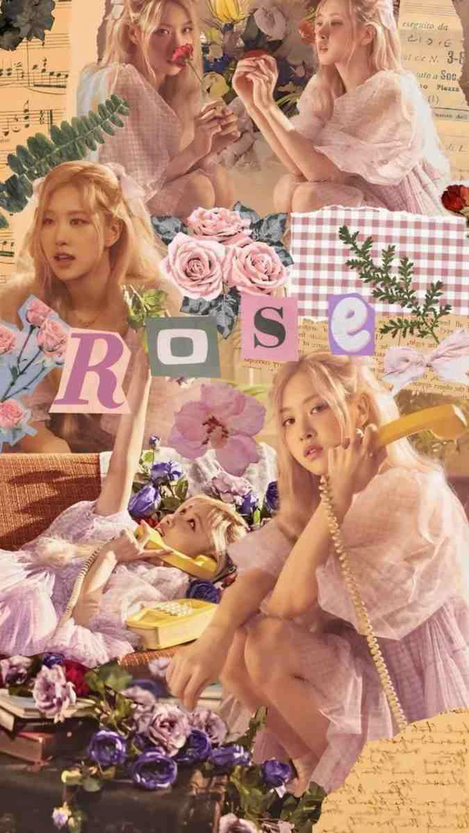 H&igrave;nh nền Ros&eacute; c&agrave;i iPhone