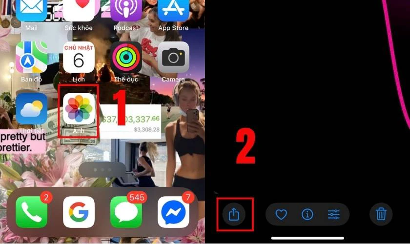 C&aacute;ch tải v&agrave; c&agrave;i đặt h&igrave;nh nền iPhone 15