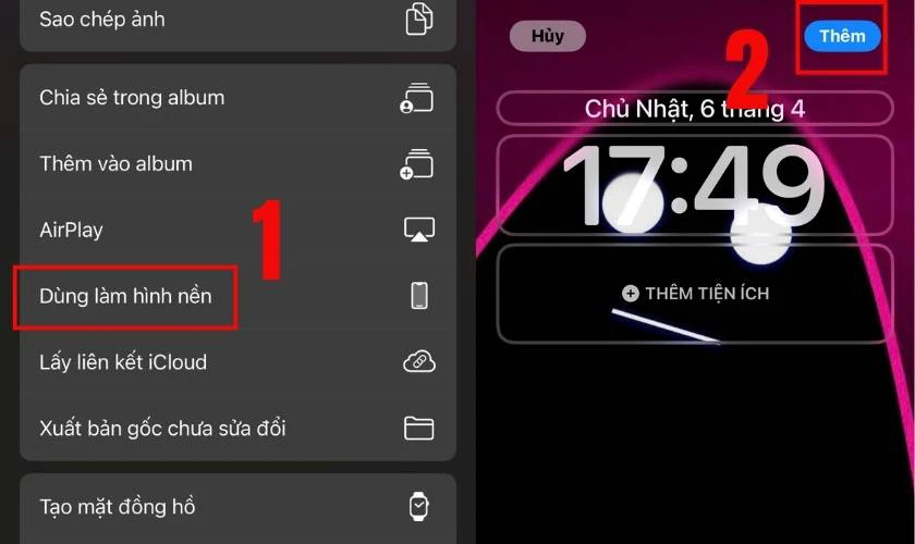 Điều chỉnh vị tr&iacute; ảnh sao cho c&acirc;n đối