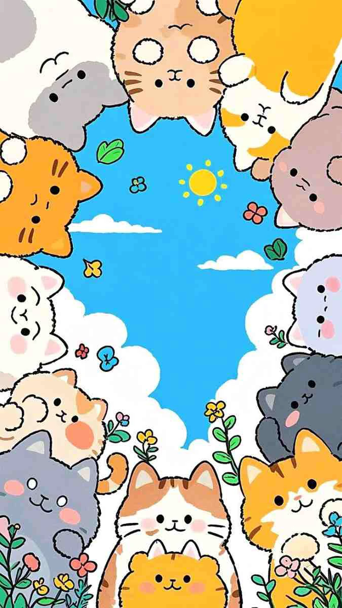 Background động vật dễ thương c&agrave;i nền iPhone
