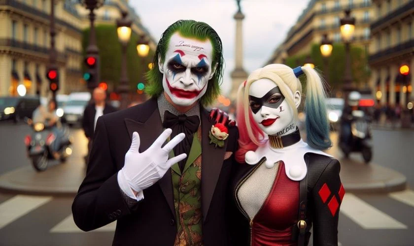 H&igrave;nh nền Joker v&agrave; Harley Quinn đẹp