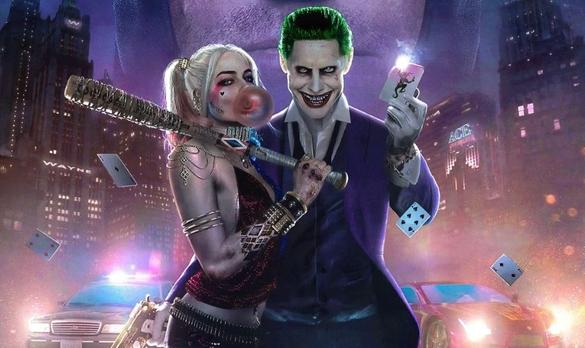 Wallpaper Joker v&agrave; Harley Quinn