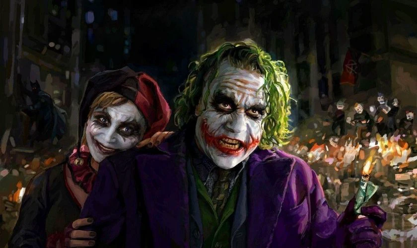 Ảnh Joker v&agrave; Harley Quinn
