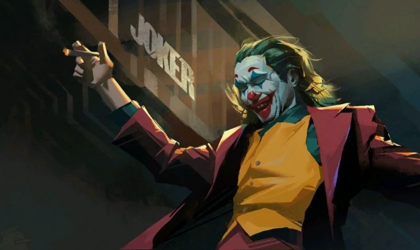 H&igrave;nh nền Joker cười