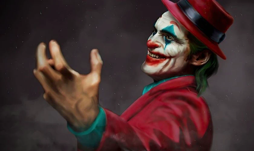 H&igrave;nh nền Joker cười tải về m&aacute;y t&iacute;nh