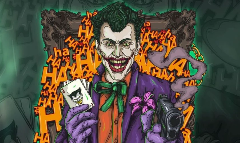 Wallpaper Joker cười tải về m&aacute;y t&iacute;nh