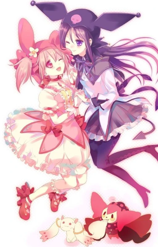 H&igrave;nh nền nh&acirc;n vật nữ anime cosplay Kuromi cute dễ thương&nbsp;nhất