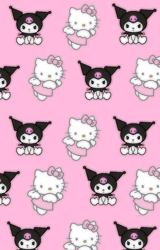 Wallpaper Kuromi v&agrave; Hello Kitty cho điện thoại đẹp nhất