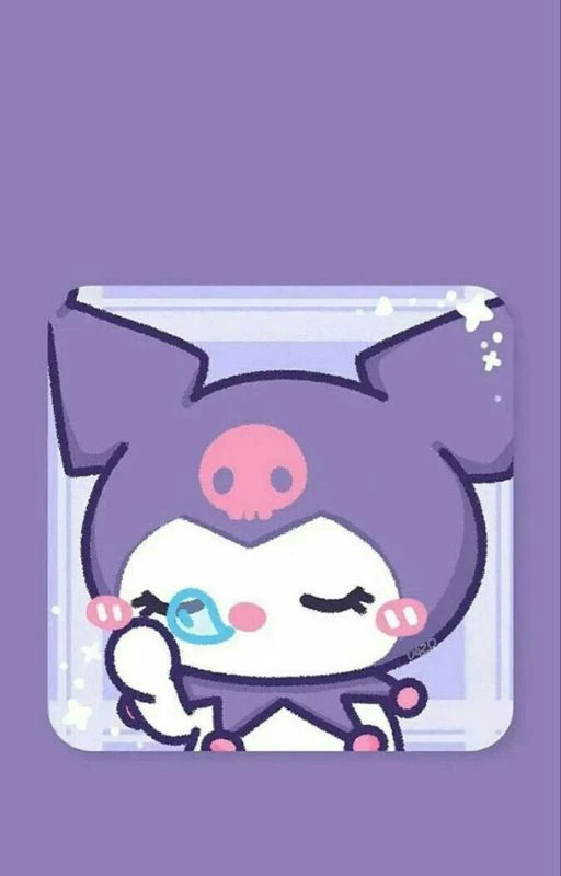 Ảnh Kuromi với nhiều biểu cảm cho điện thoại v&agrave; m&aacute;y t&iacute;nh dễ thương