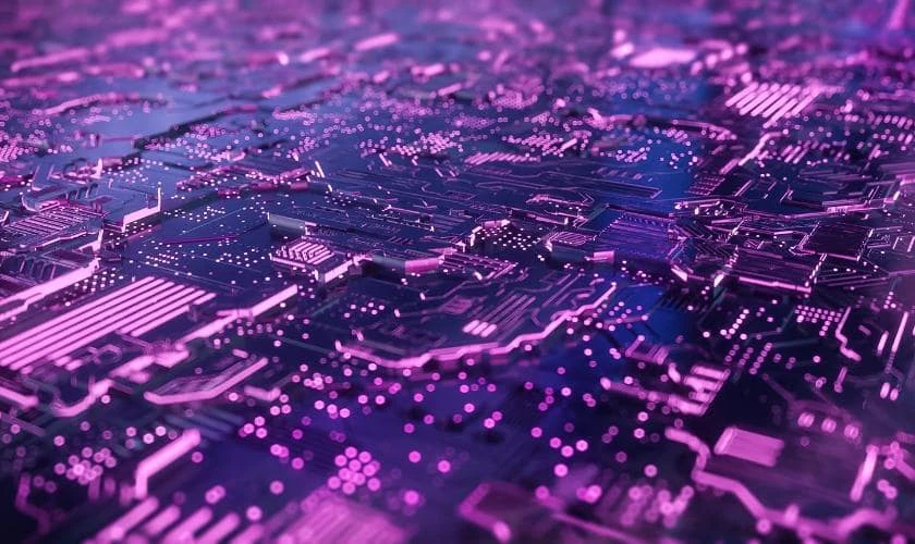 H&igrave;nh nền m&aacute;y t&iacute;nh 4K về C&ocirc;ng nghệ t&iacute;m