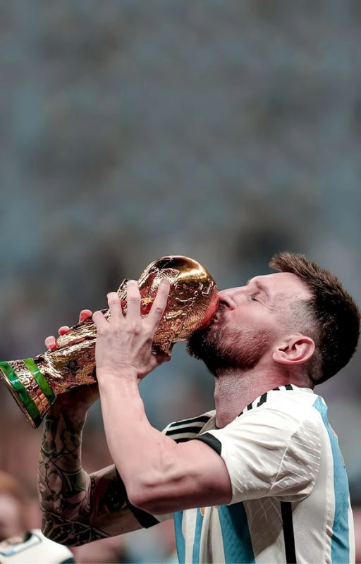 H&igrave;nh nền Leo Messi 4K v&ocirc; địch World Cup