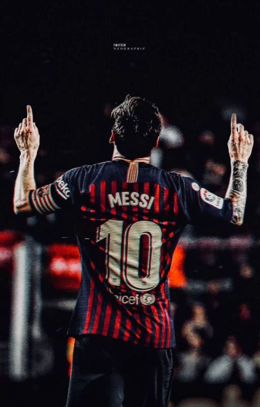 H&igrave;nh nền Messi 4K trong m&agrave;u &aacute;o c&acirc;u lạc bộ Barcelona chất