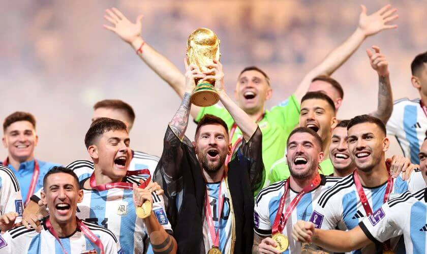 Ảnh nền cầu thủ Messi đội tuyển quốc gia Argentina Full HD cực n&eacute;t