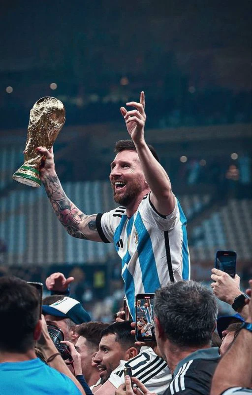 H&igrave;nh nền Leo Messi 4K v&ocirc; địch World Cup n&eacute;t