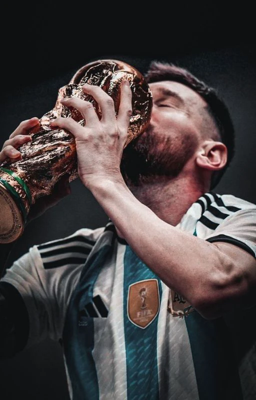 H&igrave;nh nền Leo Messi 4K v&ocirc; địch World Cup cực n&eacute;t