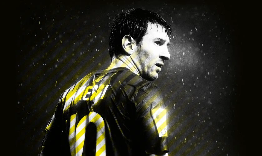 Ảnh nền Messi 3D trong nhiều &aacute;o đội tuyển kh&aacute;c nhau