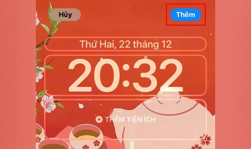 Cuối cùng, nhấn vào nút Thêm là đã hoàn tất