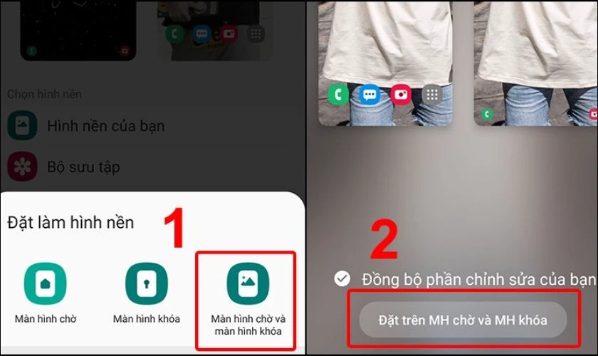 Hường dẫn cách thay đổi hình nền trên điện thoại Android