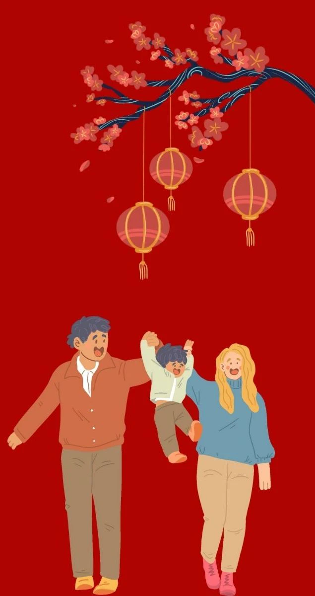 Tết cùng gia đình hạnh phúc bên nhau
