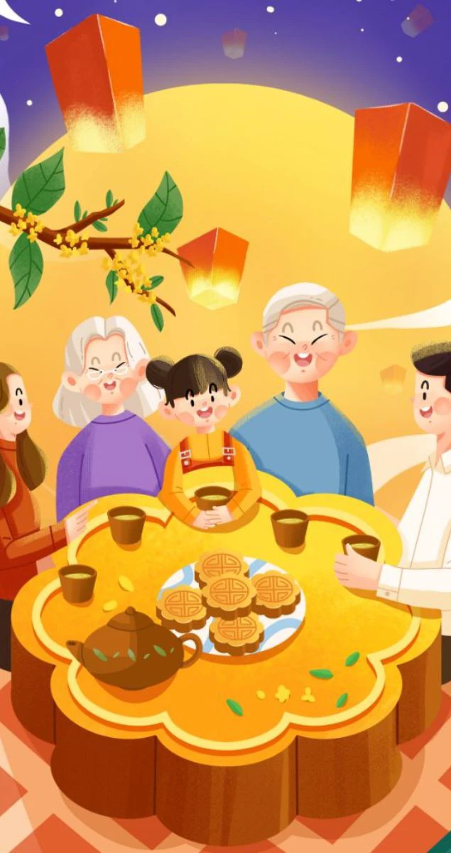 Ảnh nền Tết cùng gia đình cho điện thoại