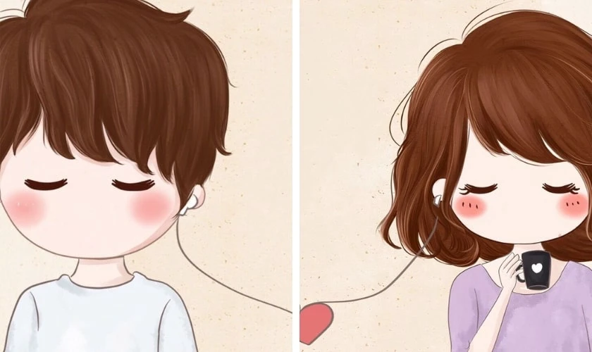 Hình nền Valentine đẹp với hình ảnh cặp đôi mới