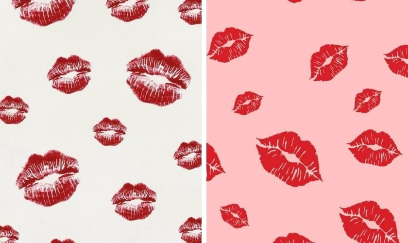 Hình nền Valentine đẹp nhất với những nụ hôn cute