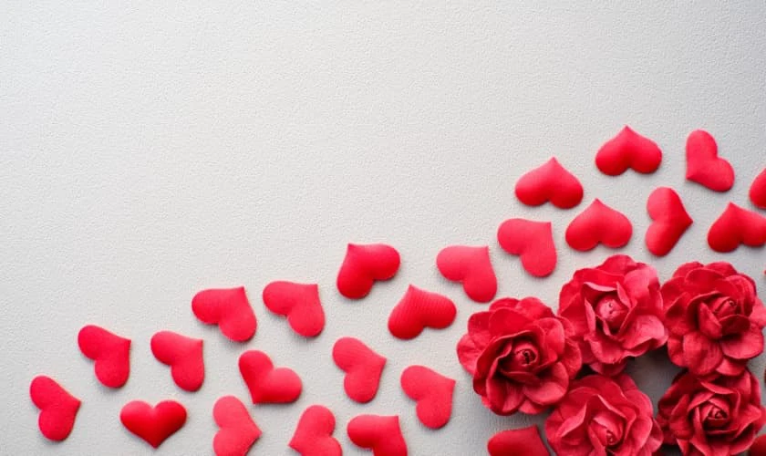 Hình nền Valentine tone đỏ rực rỡ đẹp nhất