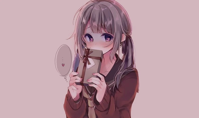 Hình nền Valentine anime sinh động đẹp