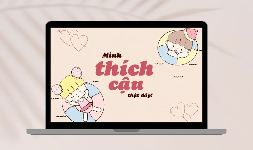 Cách tải và cài đặt hình nền valentine