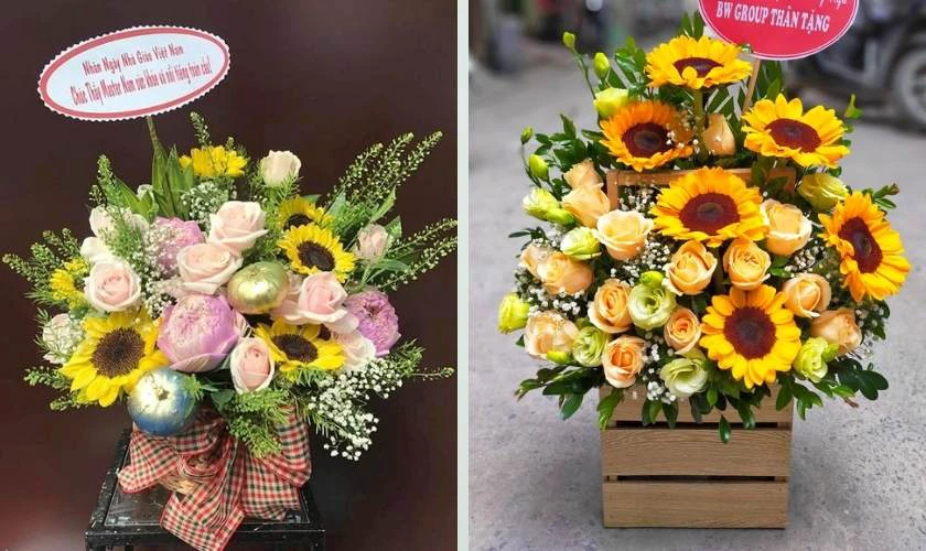 Hoa đẹp tặng cô giáo