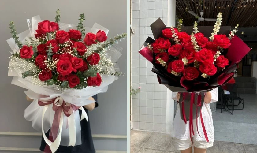 Hoa hồng đỏ tặng người yêu