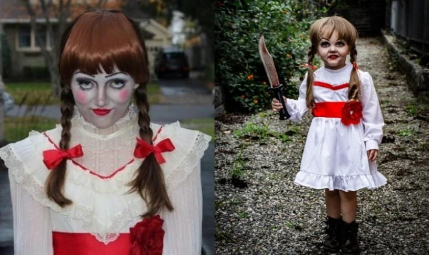Hóa trang Halloween cho bé rùng rợn độc đáo